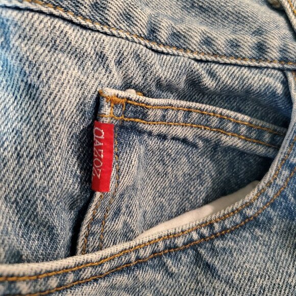 Vintage 90s Gazoz Jeans Size 5 Boho High Waist Sea Life Nautical Ocean Patchwork - Picture 11 of 12